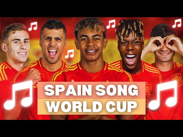 ♫ SPAIN WORLD CUP SONG 2026 | ON FIRE ♫