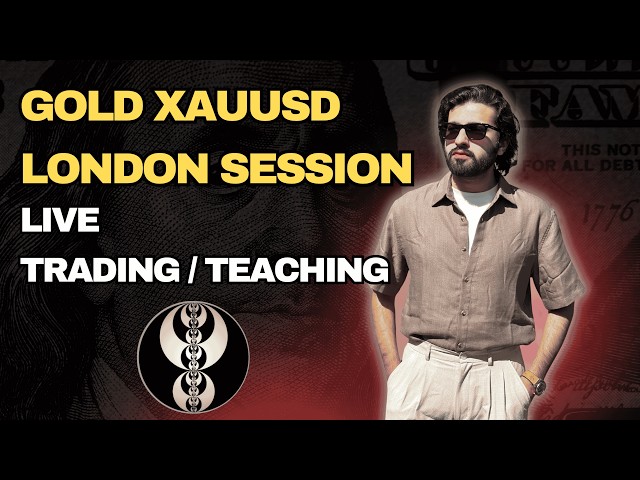 EP 2: GOLD Live Trading & Teaching London Session | ICT SMC - 23rd July 2026