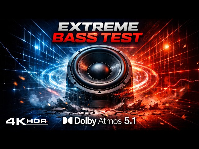 DOLBY 5.1 SURROUND | SUBWOOFER BASS TEST | EXTREME HIGH BASS TEST | SOUND CHECK | 4K HDR