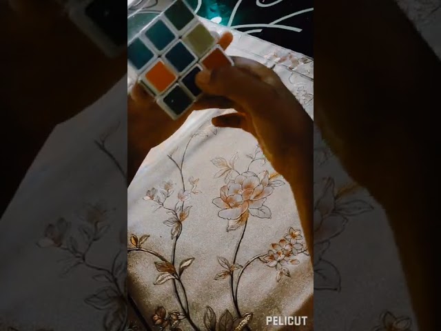 Rubik's cube (first layer) Hindi Tutorial  #rubikscube #rubikscubetutorial
