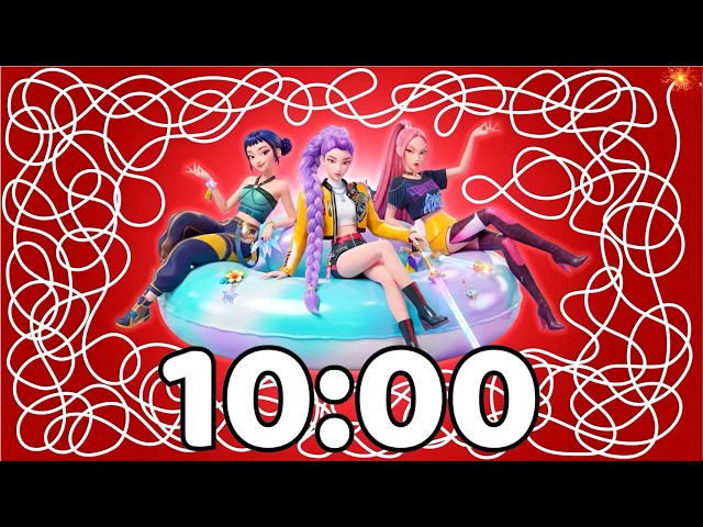 10 Minute Timer 💥 | Kpop DH SUMMER Timer Bomb​🎤​⚔️​​ Kpop DH Countdown with Music