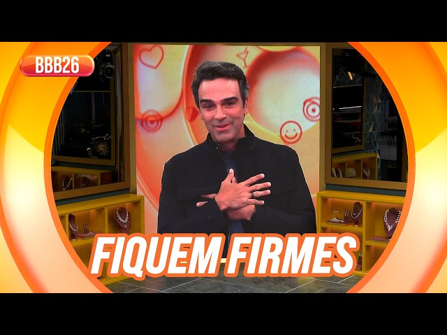Tadeu Schmidt breaks protocol and shows support for Ana Paula. | BBB 26