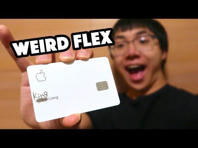 HOW TO FLEX YOUR APPLE CARD