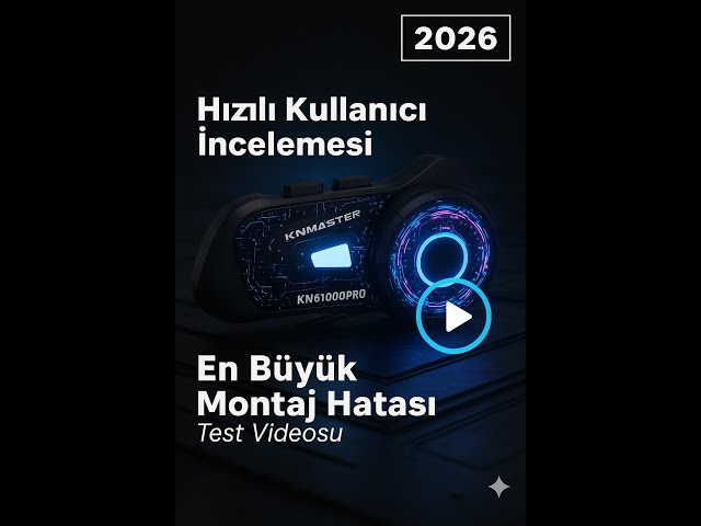 🚨 2026 KNMASTER Kn6100 Pro İntercom Hızlı İnceleme | Montajda Bu Hatayı Yapma 👀