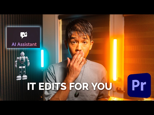 Premiere's New AI Assistant EDITS Your Video FOR YOU (+ New Generative Media Tool)