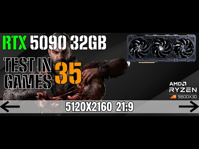 RTX 5090 32GB - TEST IN 35 GAMES - 5120x2160 21:9 | Benchmark