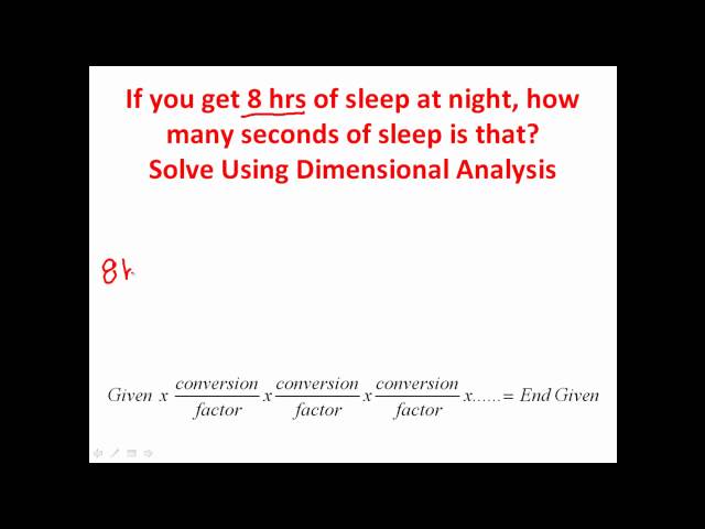 Solving Dimensional Analysis Problems - Unit Conversion Problems...Easy!