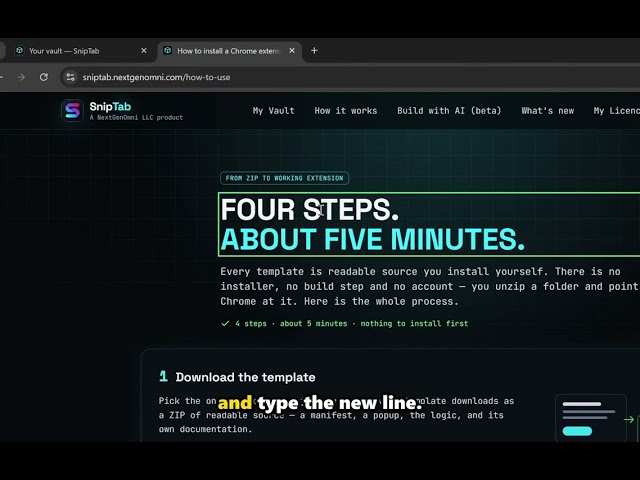 Rewrite Any Page's Copy Right on the Live Site (Chrome and Edge) | Live Copy Mockup