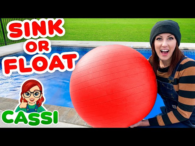 Science Video for Kids with Cassi | Sink or Float - Educational Video for Children