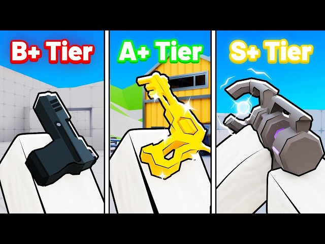 Ranking EVERY SECONDARY  in Roblox Rivals!
