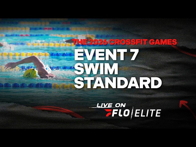 The 2026 CrossFit Games Women's Individual Event 7 Heat 2 Replay | Swim Standard