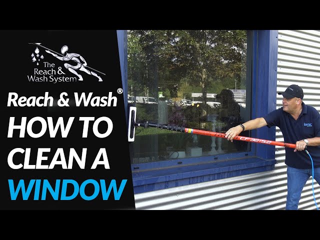 Ionic Tutorials | How to clean windows with a Waterfed Pole