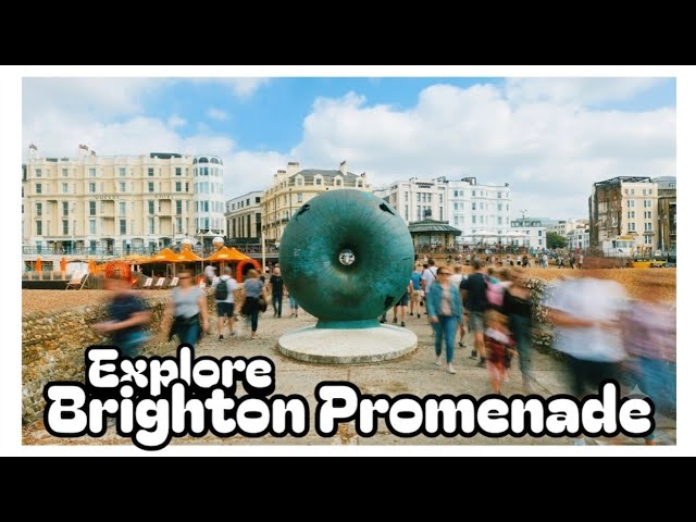 Explore Brighton - Promenade | GoPro Max 2 | 4k | 360 POV | ASMR 