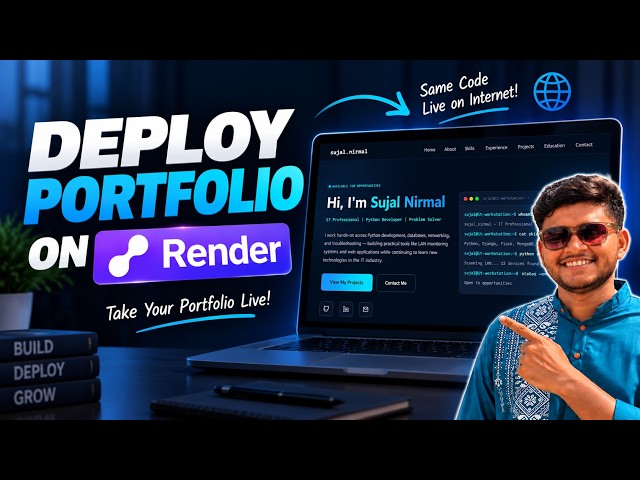 How to Deploy Your Portfolio Website on Render for Free | Step-by-Step Guide | TECH SUJAL