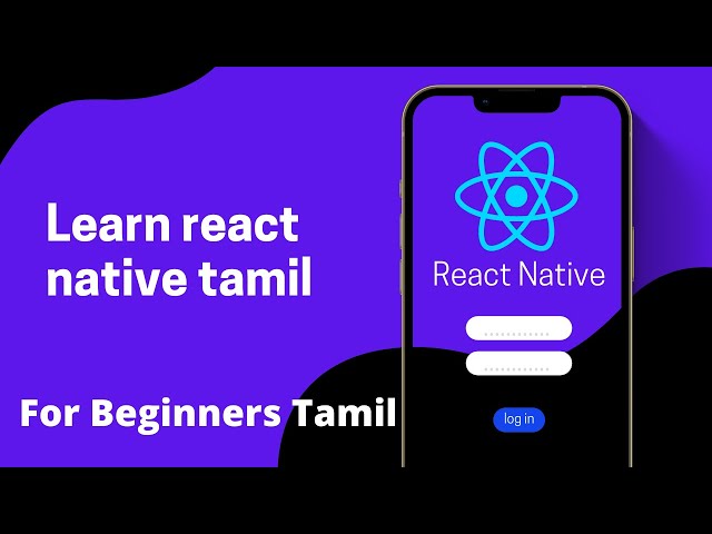 How to Master react native tamil | digital hunter