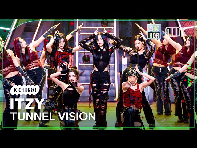 [K-Choreo 8K HDR] 있지 직캠 'TUNNEL VISION' (ITZY Choreography)🎧공간음향.Ver @MusicBank 251114