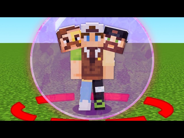 Minecraft, But We Are Stuck Together...