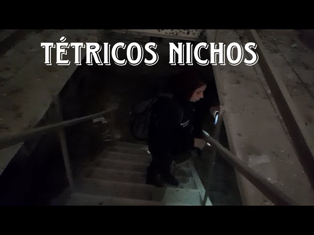NOS METIMOS EN EL SUBSUELO DE LOS NICHOS. #actividadparanormal #paranormal #spiritbox #cementerio 