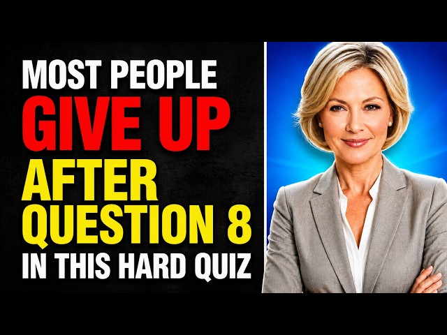 HOW GOOD IS YOUR GENERAL KNOWLEDGE? SCORE ATLEAST 10! | Brain Power Test |  Intelligence Test