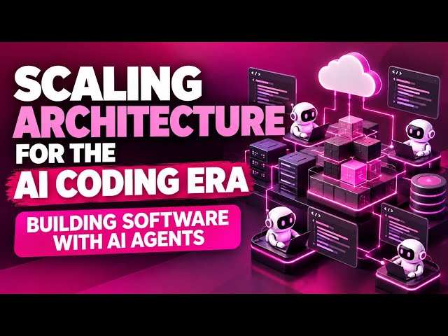 Scaling Architecture for the AI Coding Era | Building Software with AI Agents | Uplatz