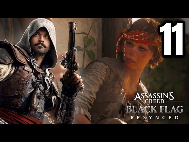 ASSASSIN'S CREED BLACK FLAG RESYNCED [GAMEPLAY EN 4K – EP 11] THE HUNT FOR THE TEMPLARS HAS BEGUN...