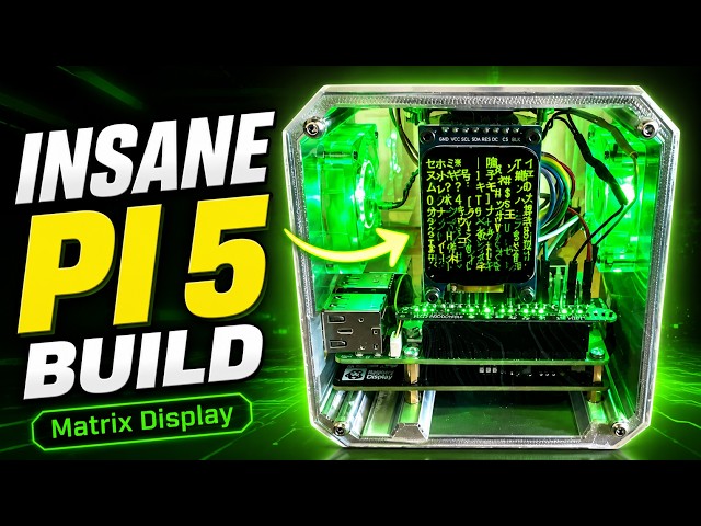 I Built an INSANE Raspberry Pi 5 Matrix Display