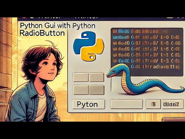 Python tkinter Radio Button 🔘 in GUI Tutorial for beginners | Radio button widget