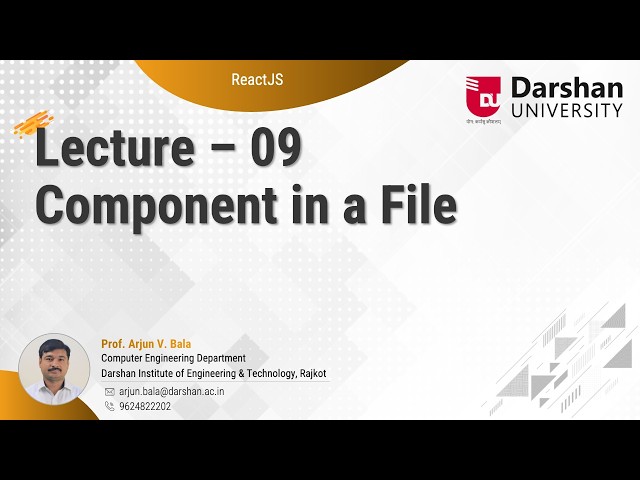 ReactJS Components in Separate Files | Import & Export