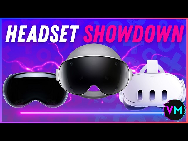 ULTIMATE HEADSET SHOWDOWN: Samsung XR vs Apple Vision Pro vs Quest 3