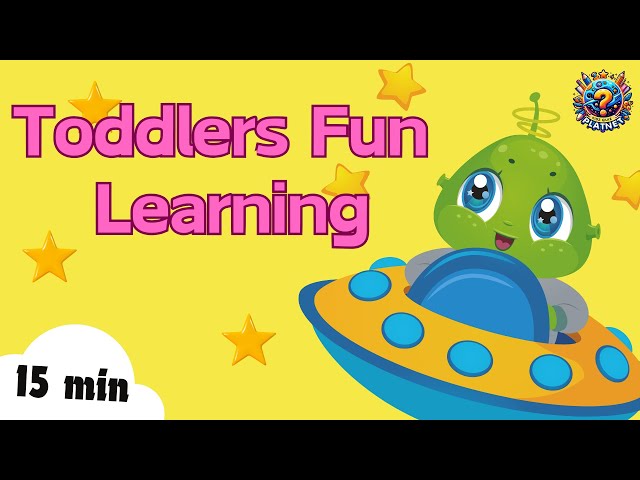 🎨🧠 Fun Learning for Toddlers! 🚀📚