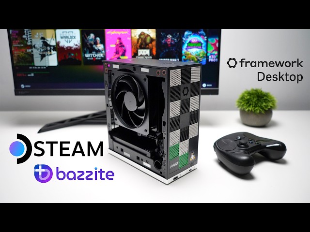 Framework Desktop + Bazzite: DIY Steam Console with Ryzen AI MAX+ 395