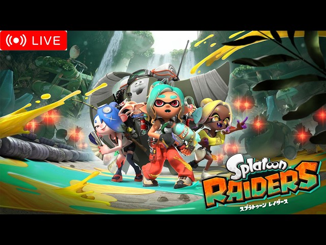 [Splatoon Raiders] Just a random stream playing Splatoon Raiders!