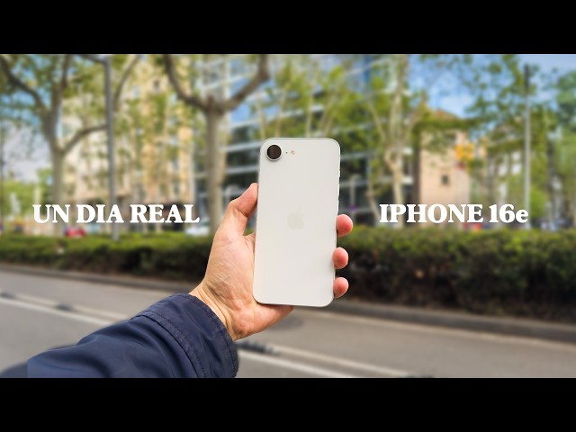 A real day with the iPhone 16e | Battery, cameras, and apps!