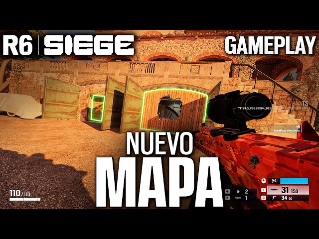 ASÍ es el NUEVO MAPA de VILLA en RAINBOW SIX SIEGE