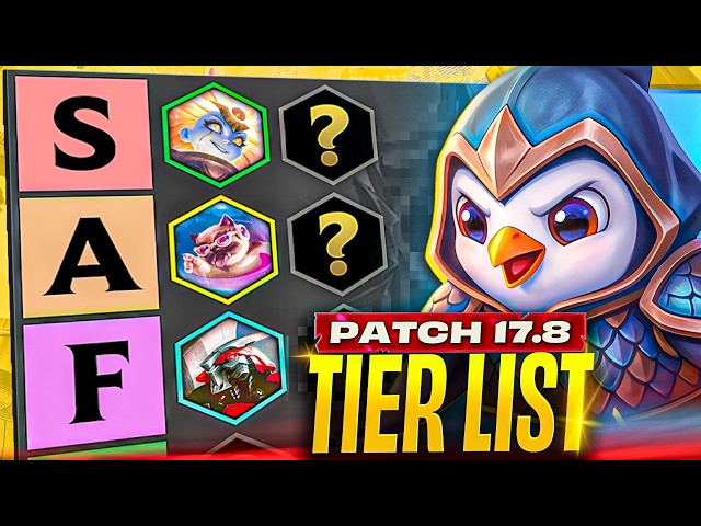 The Only TFT Comps you Need for Patch 17.8 | Teamfight Tactics Guide | Tier List