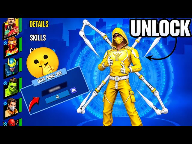 Unlock Brand New Strider Premium Skin Using Promo Code In Spider Fighter 3 ||