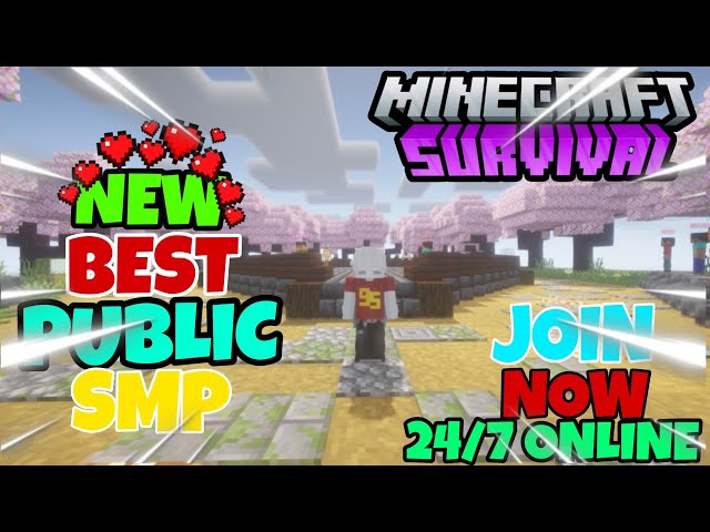 🎃 Best Public Survival SMP Server for Minecraft👽 Java/PE/MCPE Best Public Survival SMP 24/7 Online 💀