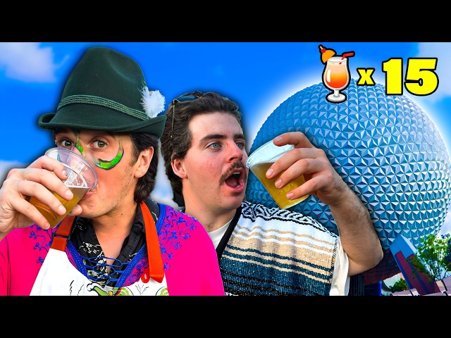 We Tried Every Drink at Epcot AGAIN (Ranked 1-15)