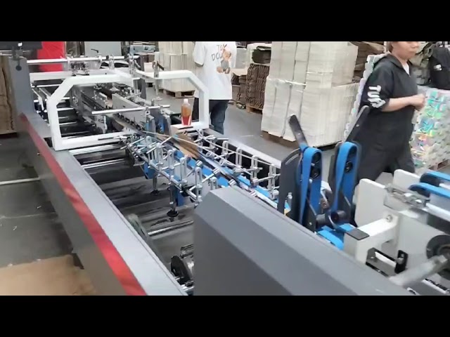 compact folder gluer machine