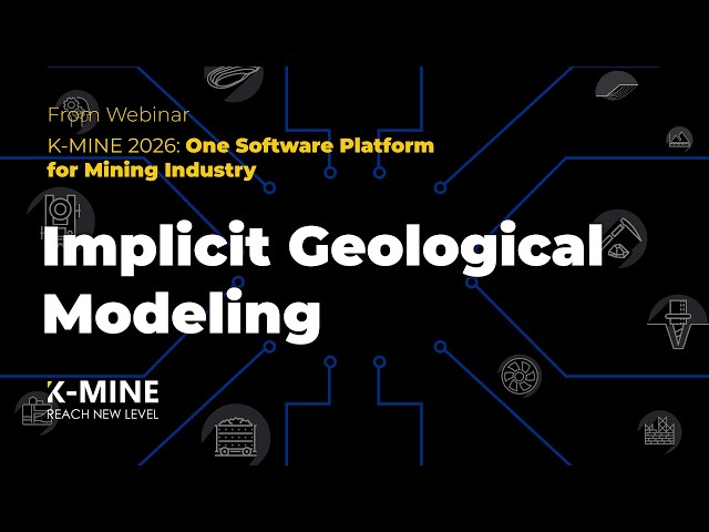 Implicit Geological Modeling in K-MINE