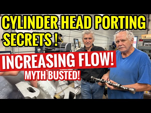 CYLINDER HEAD PORTING SECRETS With Legend Bill Little - Cam Swapping A BluePrint Engines 427 SBC?? 