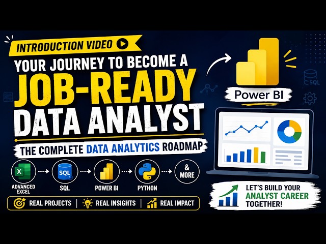 How to Become a Job-Ready Data Analyst | Complete Data Analytics in Hindi @TechSachchidanand