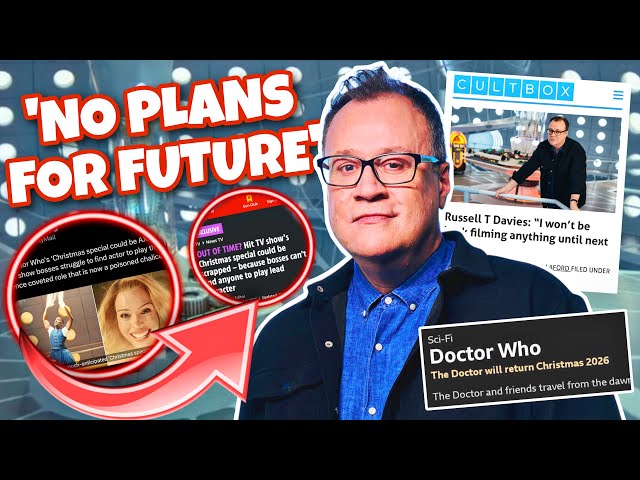 did RTD just confirm he's LEAVING DOCTOR WHO?! [BIG NEWS, XMAS SPECIAL DELAY, OSGOOD RETURN + MORE!]