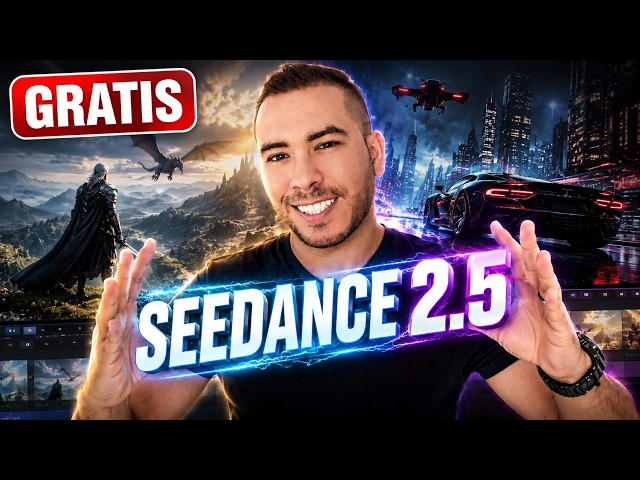 SEEDANCE 2.5 FREE: Create AI VIDEOS 🔥 Complete Tutorial