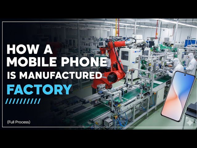 Inside the Mobile Phone Factory  How Smartphones Are Made (Full Process) #mobile 