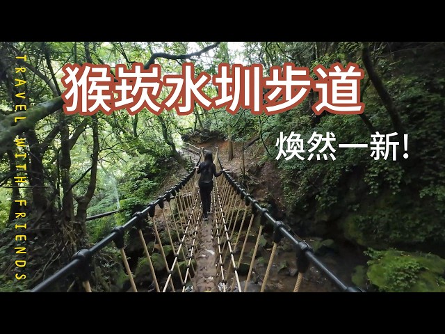 陽明山又多了一個景點！猴崁水圳步道值得體驗一回｜潺潺流水聲真療癒