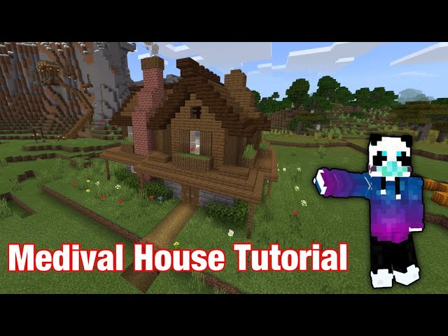 Minecraft Medieval House Tutorial