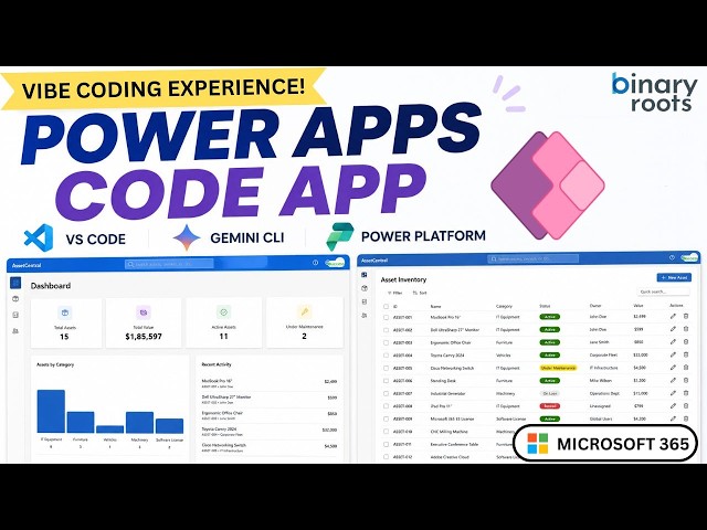 Build Your First Power Apps Code App with Gemini CLI & VS Code | Vibe Coding Experience