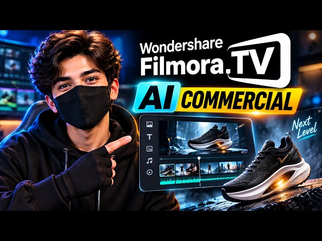 Create a Viral AI Product Commercial with Filmora.TV | Full Tutorial 2026