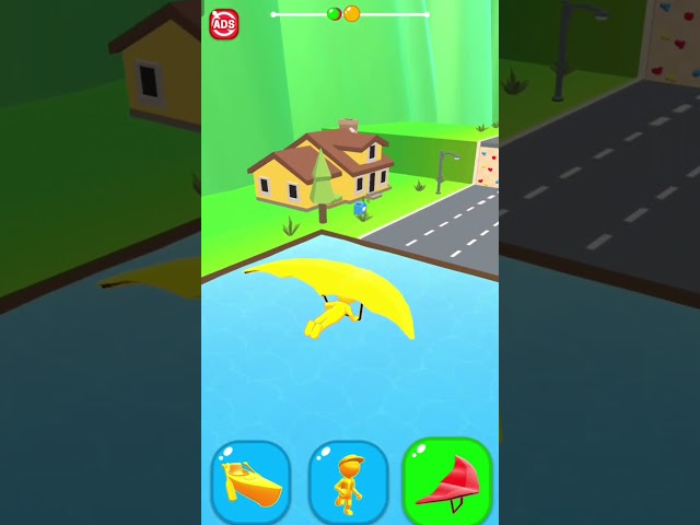 Shape-shifting Lv-910 Funny Race Gameplay new hyper casual games #shapeshifting#gameplay#shorts